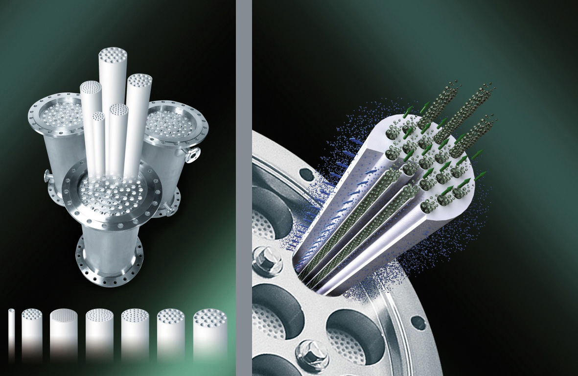 Efficient Filtration with Ceramic Membranes